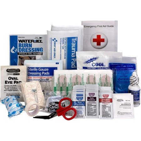FIRST AID ONLY ANSI A 25 Person Refill, 89 Pieces, White FAO90583